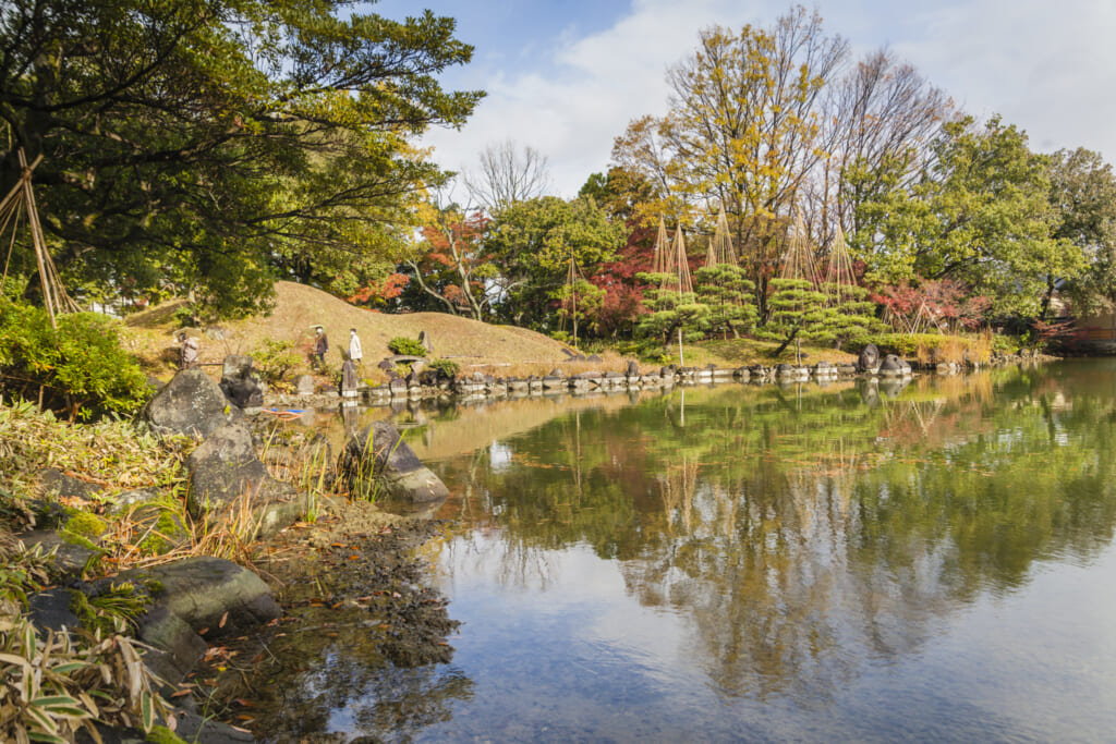 jardín tradicional japonés durante mi ruta con el Hokuriku Arch Pass