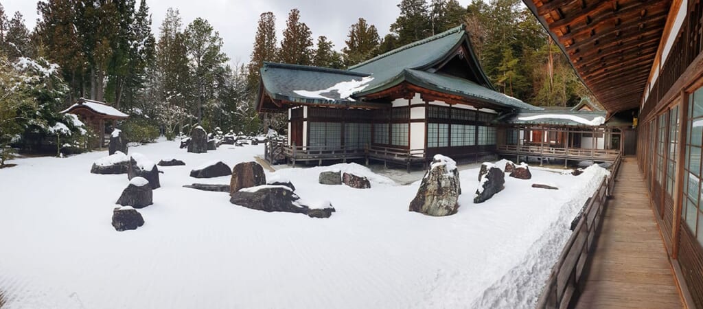 El templo Kongobuji, en Koyasan