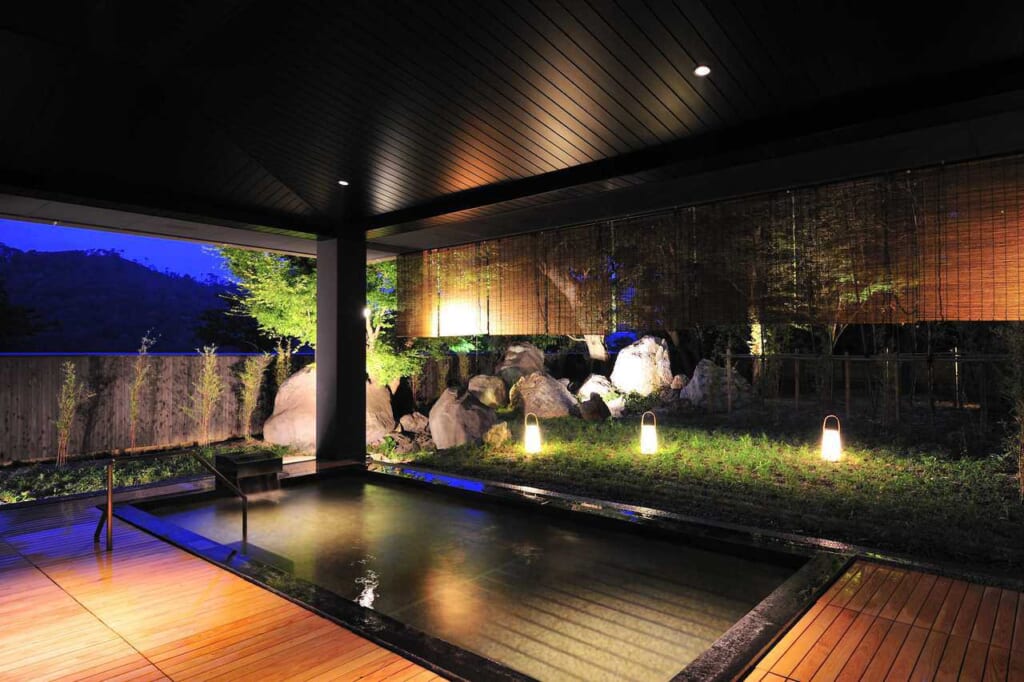 El magnífico onsen de KAI Enshu en Hamamatsu
