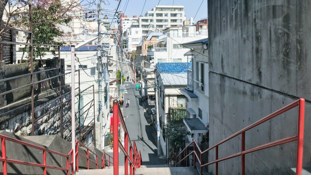 Escaleras de Yotsuya