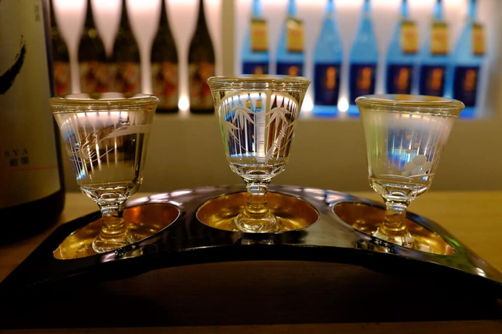 Se pueden realizar catas de sake en Kioto