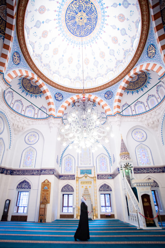 Religión en Japón: la mezquita en Tokio