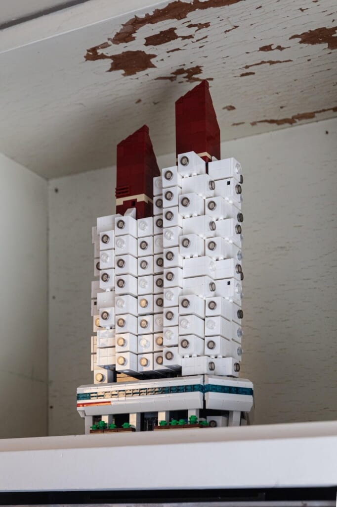 Figura LEGO de Nakagin Capsule Tower