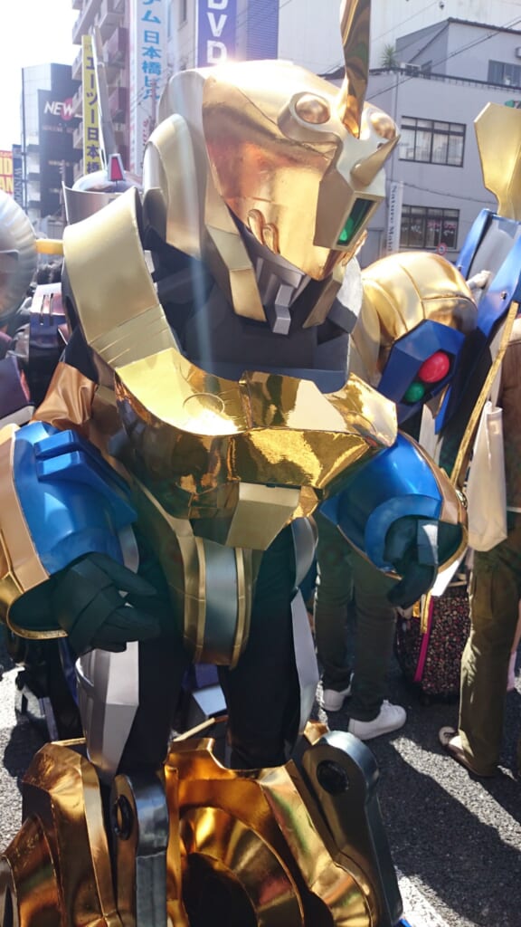 Disfraz en el festival de cosplay de Osaka.