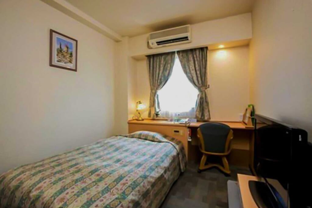 la habitación del Plaza Hotel Sakae