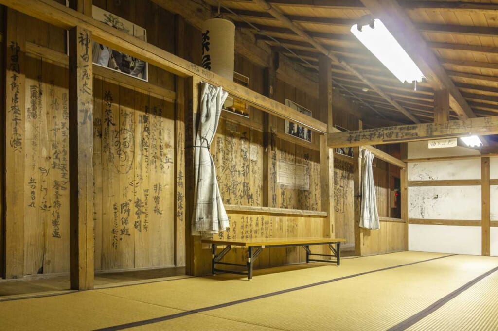 zona interior del teatro de Nakatsugawa