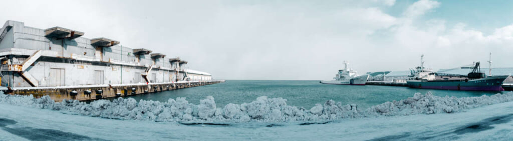 Un puerto en Hokkaido