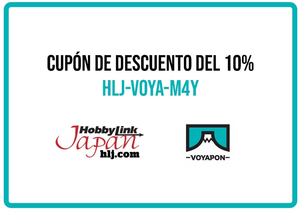 cupon de descuento del 10% Hobby Link Japan
