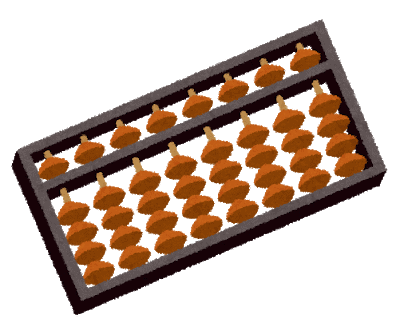 un ábaco para contar