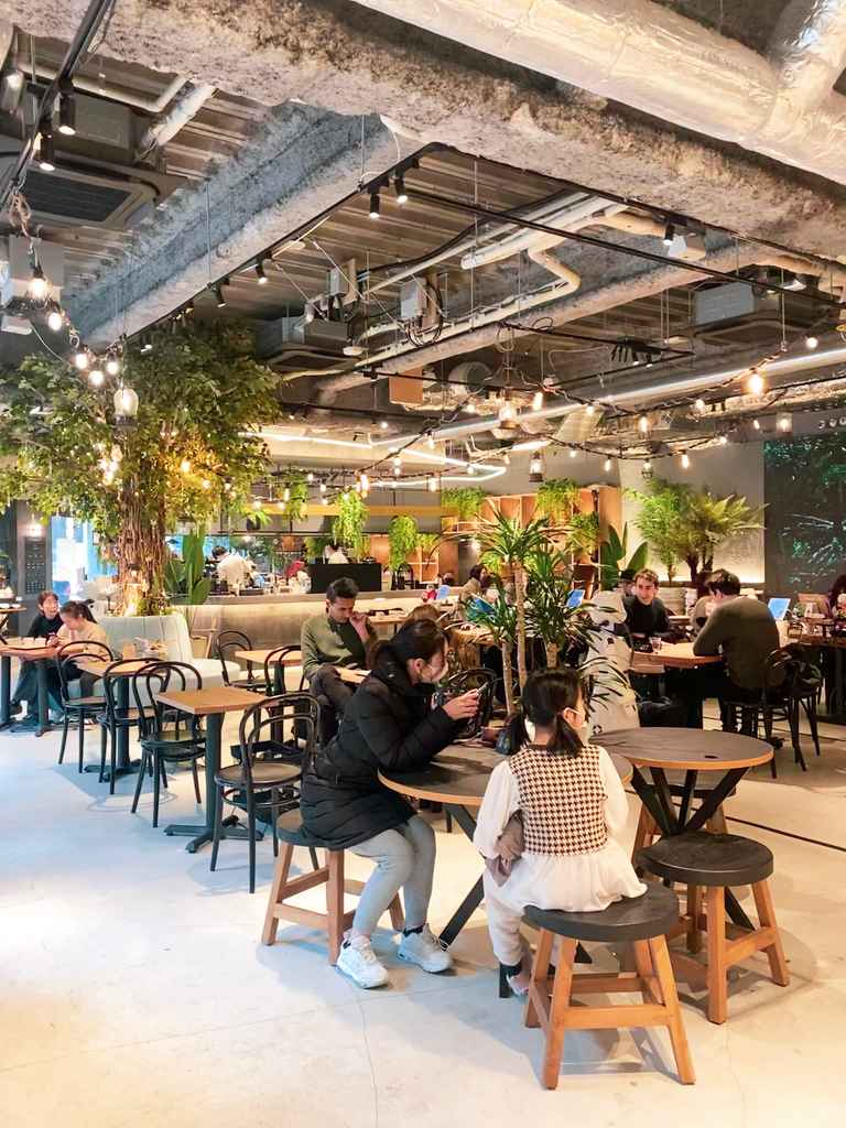 una cafetería japonesa