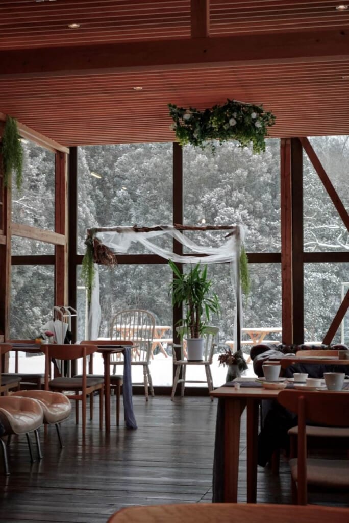 Restaurante en Tamakawa Yodge