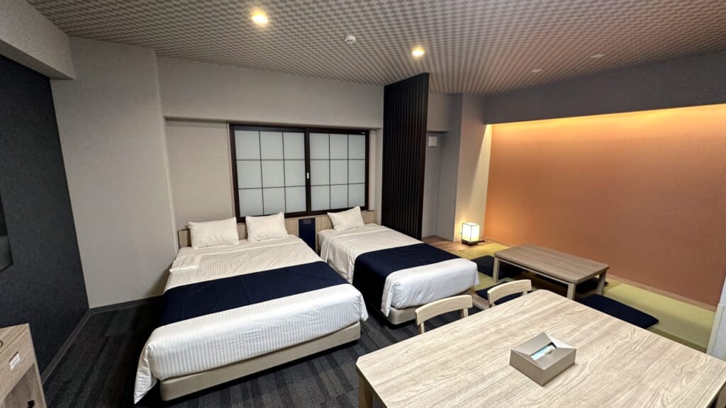 Imagen general de un hotel en Japón