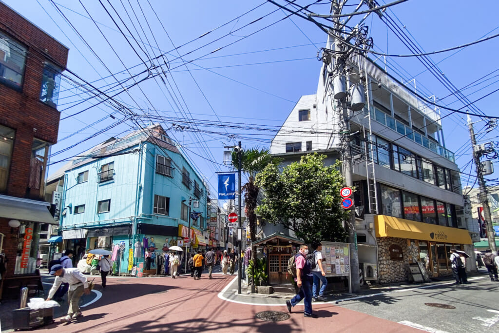 Calle en Shimokitazawa