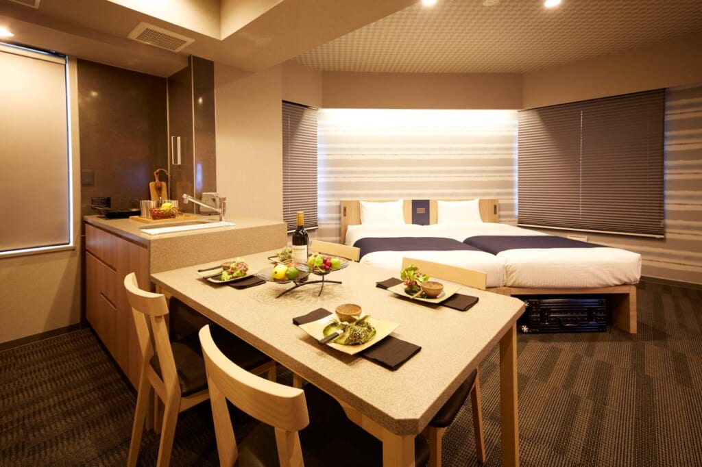 Habitación en MONday Hotel Ginza Shintomicho