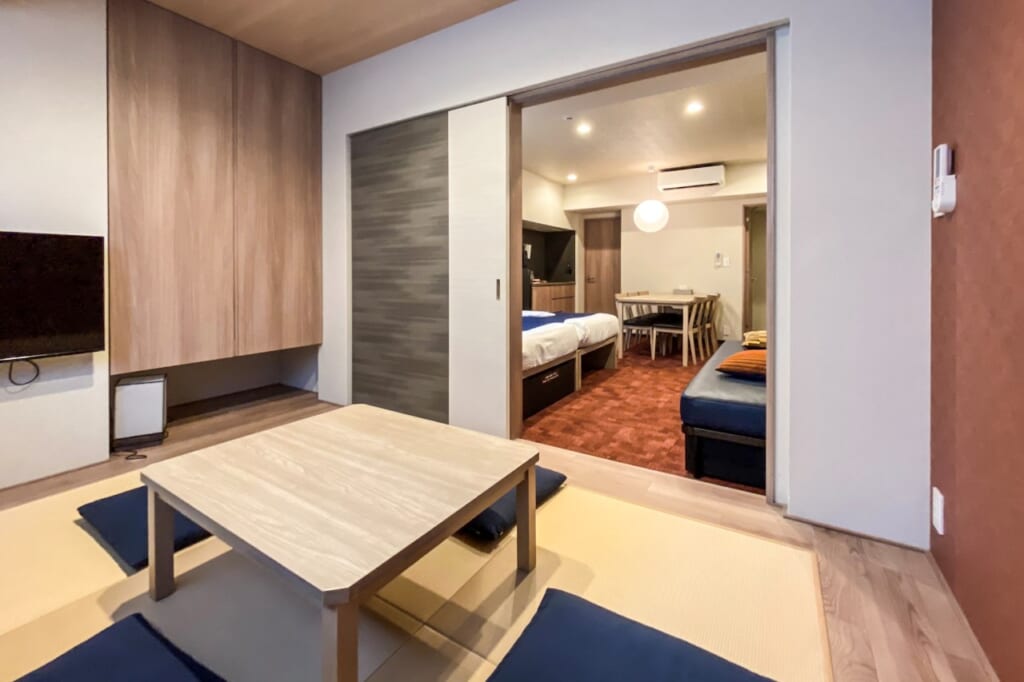 Habitación Japonesa de Hotel MONday Apart Premium Kyoto Station