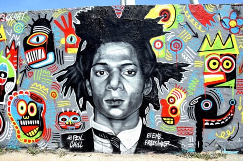 De lo alto a lo bajo: Jean-Michel Basquiat y Japón