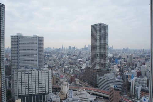 Aussicht auf Tokio