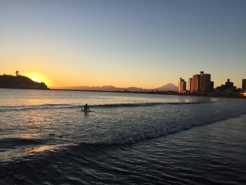 Aussicht vom Koshigoe Fischerhafen aus 