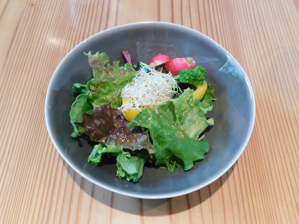 Vegane und vegetarische Restaurants in Tokio, Japan.