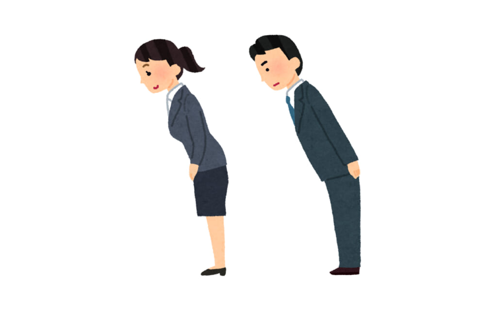 Verbeugungen sind bei Begrüßungen in Japan alltäglich.