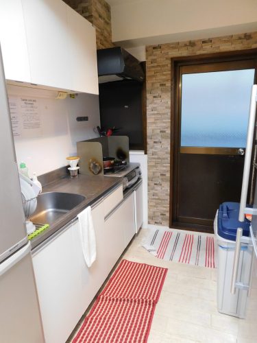 Die Gemeinschaftsküche.