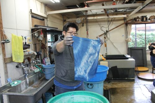 Traditionelles Handwerk in Morioka Handi-Works Square, Stadt Morioka, Präfektur Iwate, Japan.