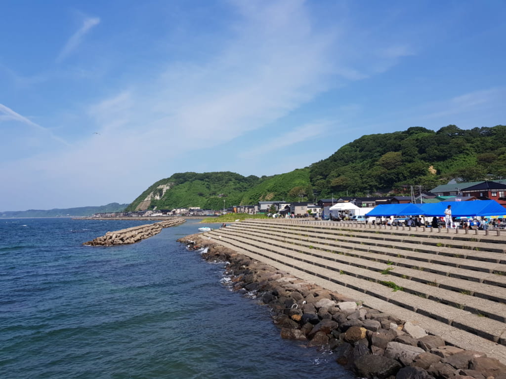 Strand in Niigata.