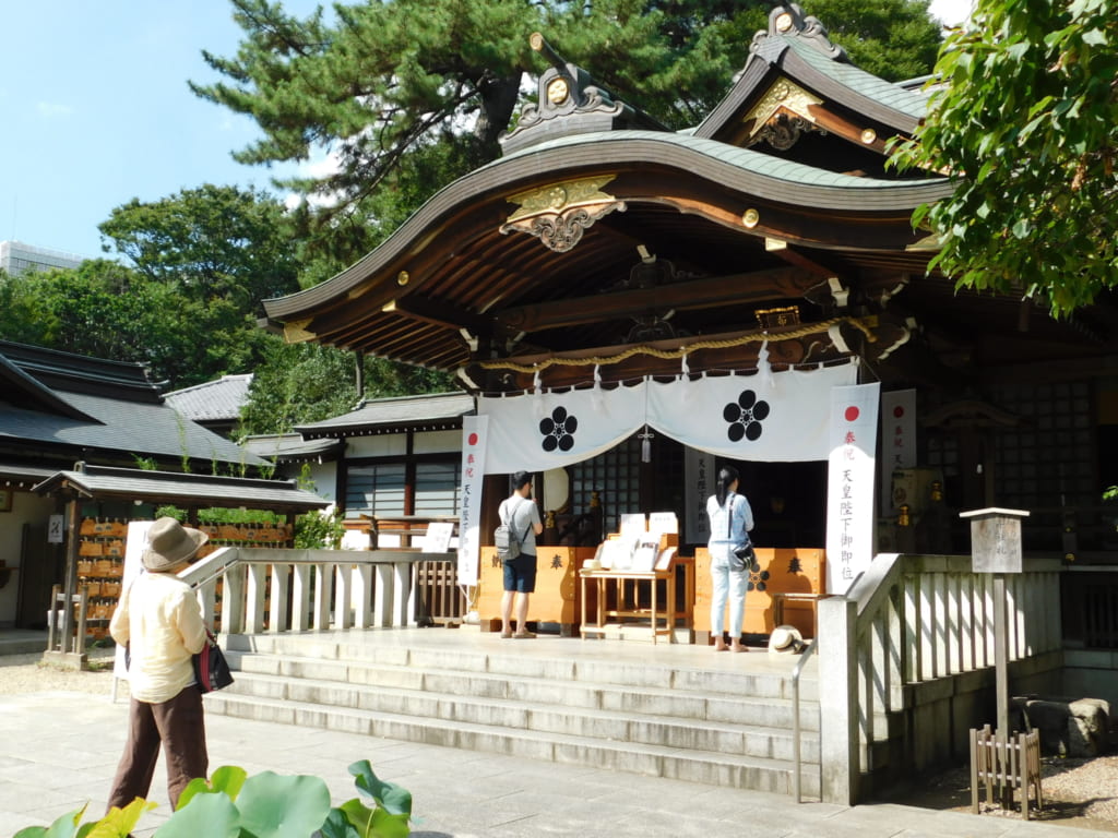 Der Fudaten Schrein in Chofu.