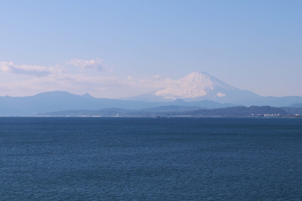 Der Fuji-san versteckt sich gerne hinter Wolken.
