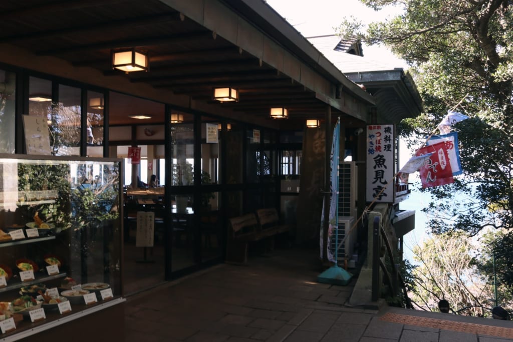 Das Restaurant Uomitei auf Enoshima.