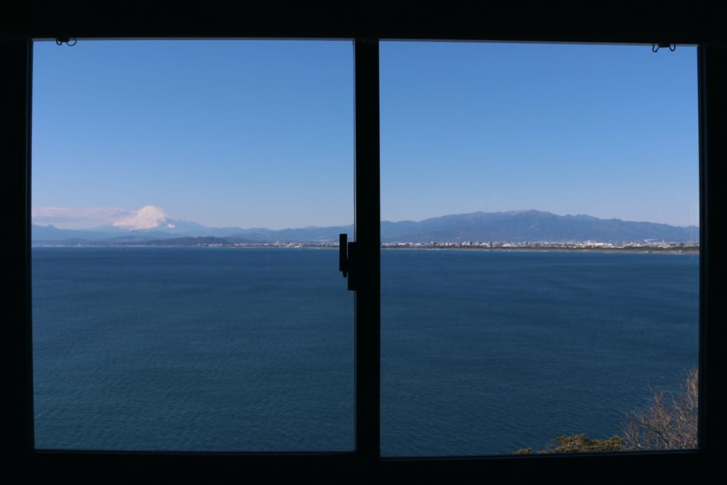 Auch vom Uomitei könnt ihr den Berg Fuji sehen. 