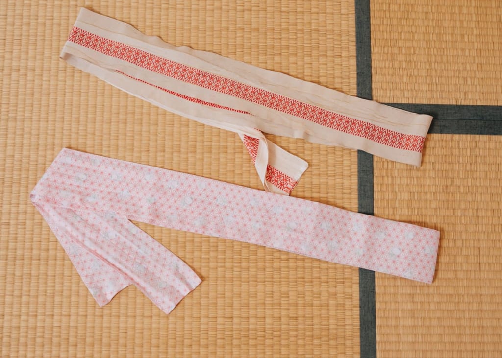 Date-jime für den Kimono.