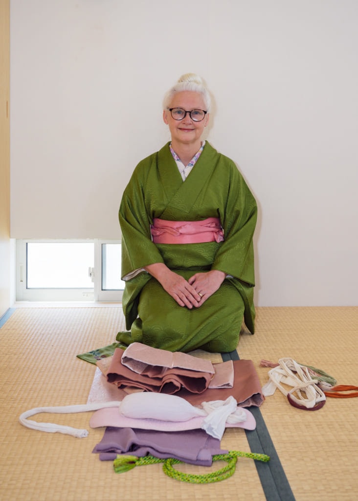 Sheila Cliffe und der Nagoya Obi.