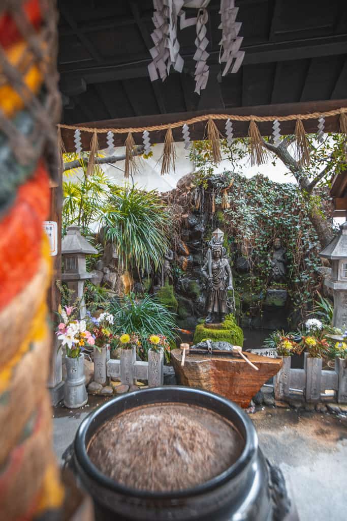 Senkoji Tempel in Osaka.