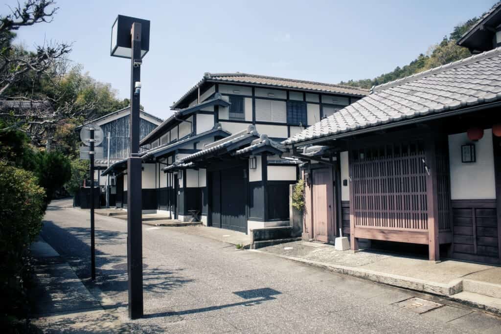 Ein historisches Haus in Saga Toriimoto