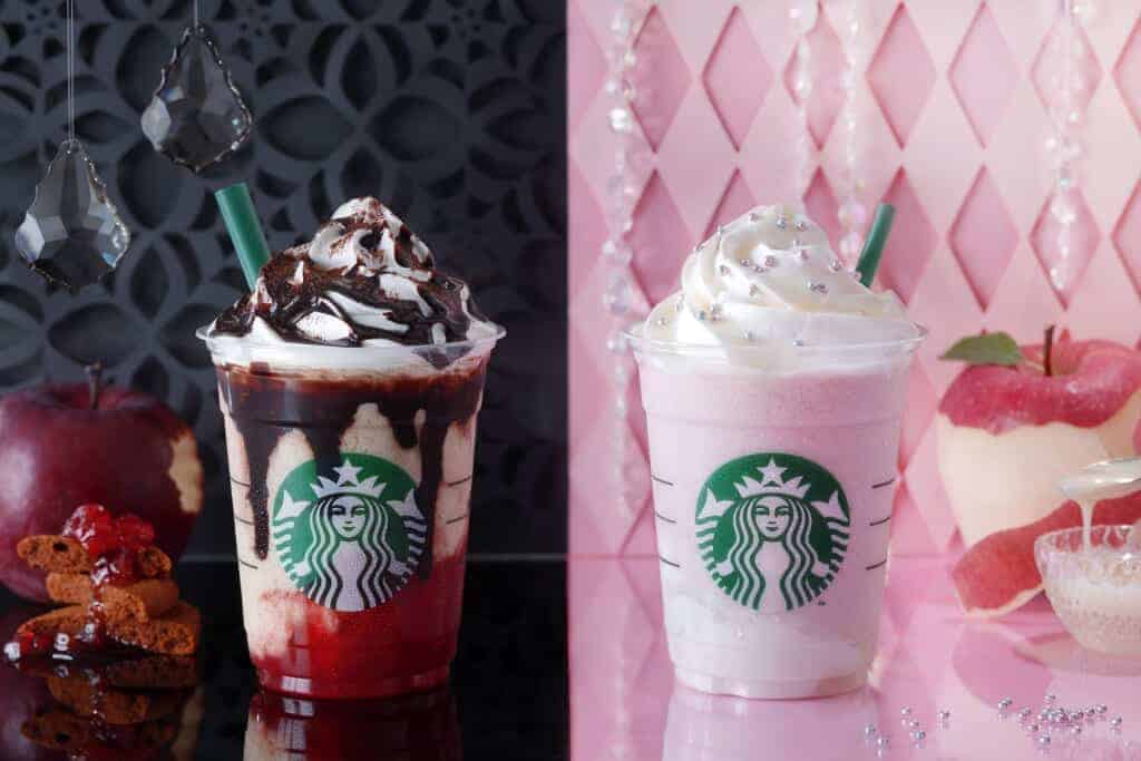 Halloween in Japan, Frappuccino bei Starbucks.