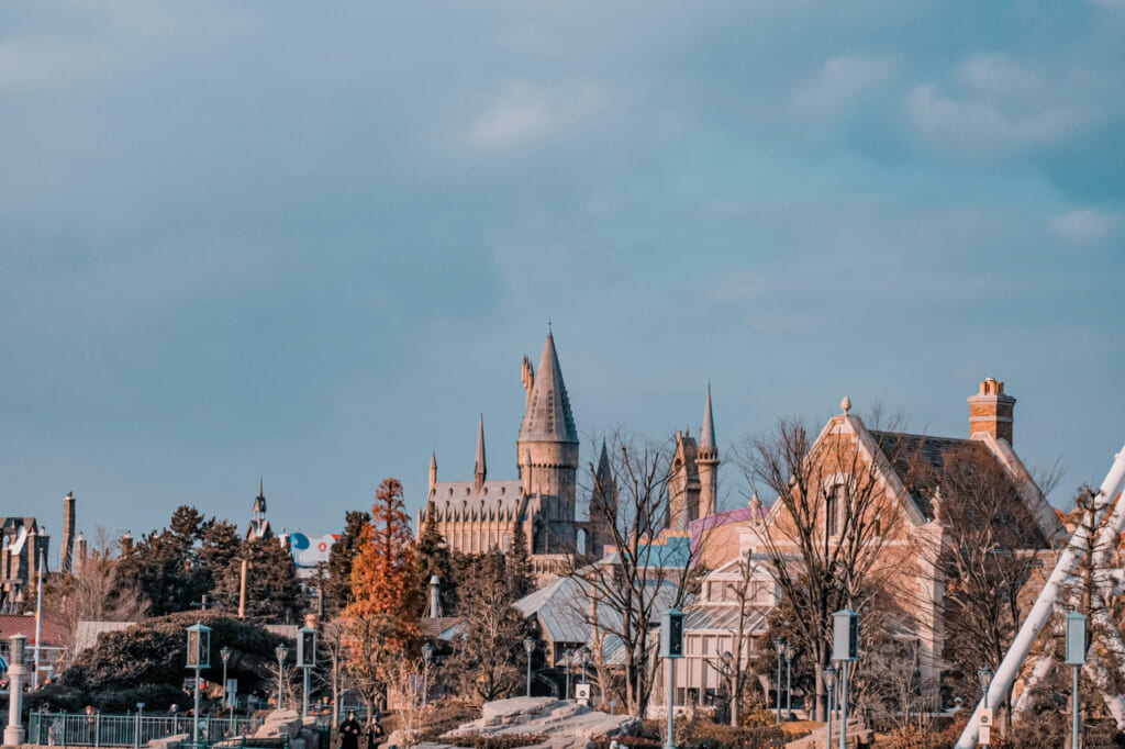 Skyline der Universal Studios Japan