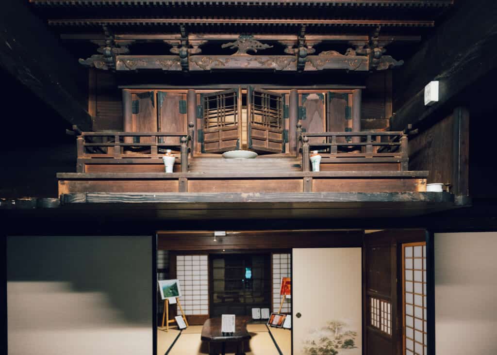 Ein verlassenes Haus in Nozaki.