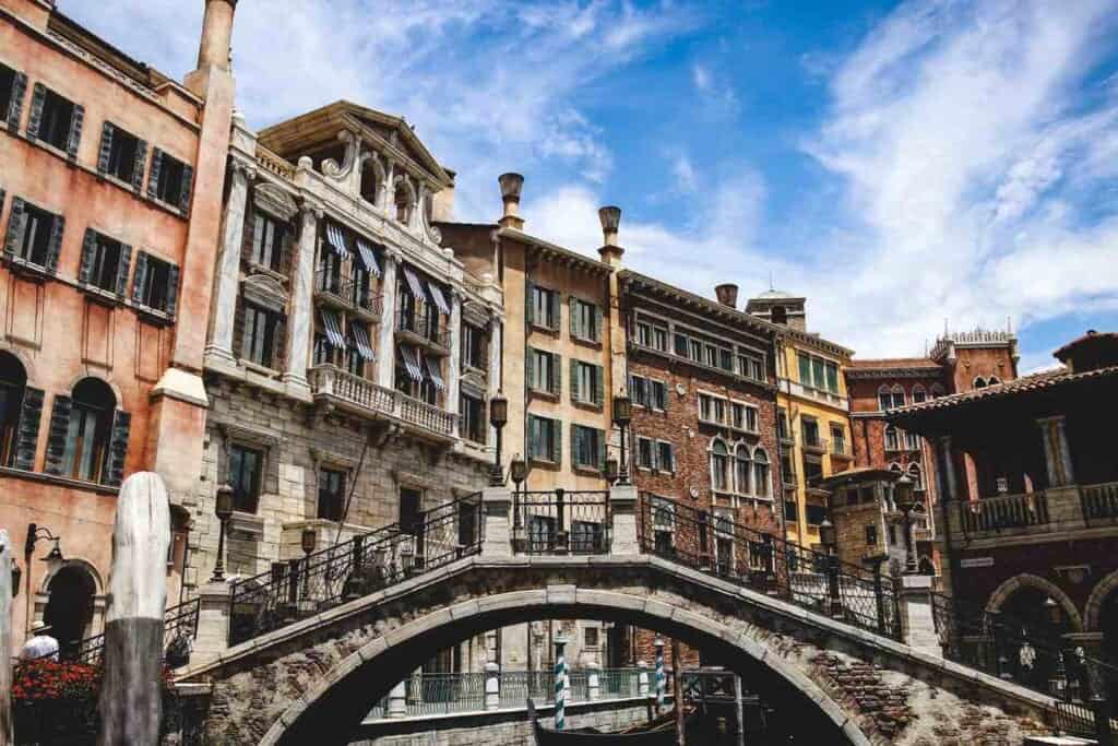 Die italienische Landschaft im Tokyo DisneySea.