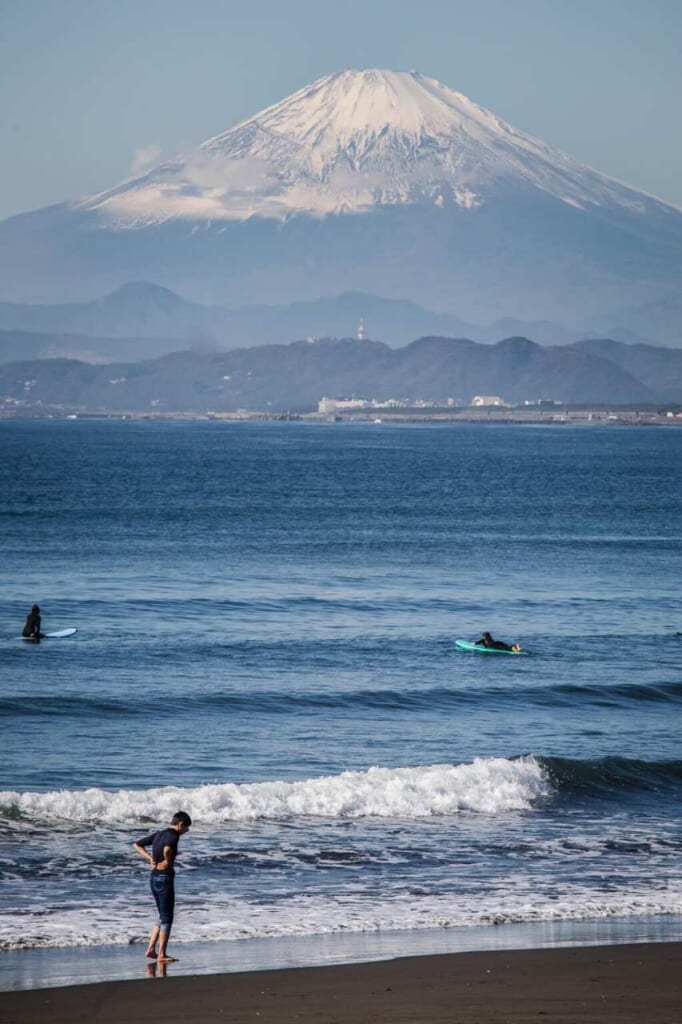 Der Fuji ist einer der bekanntesten Vulkane in Japan.