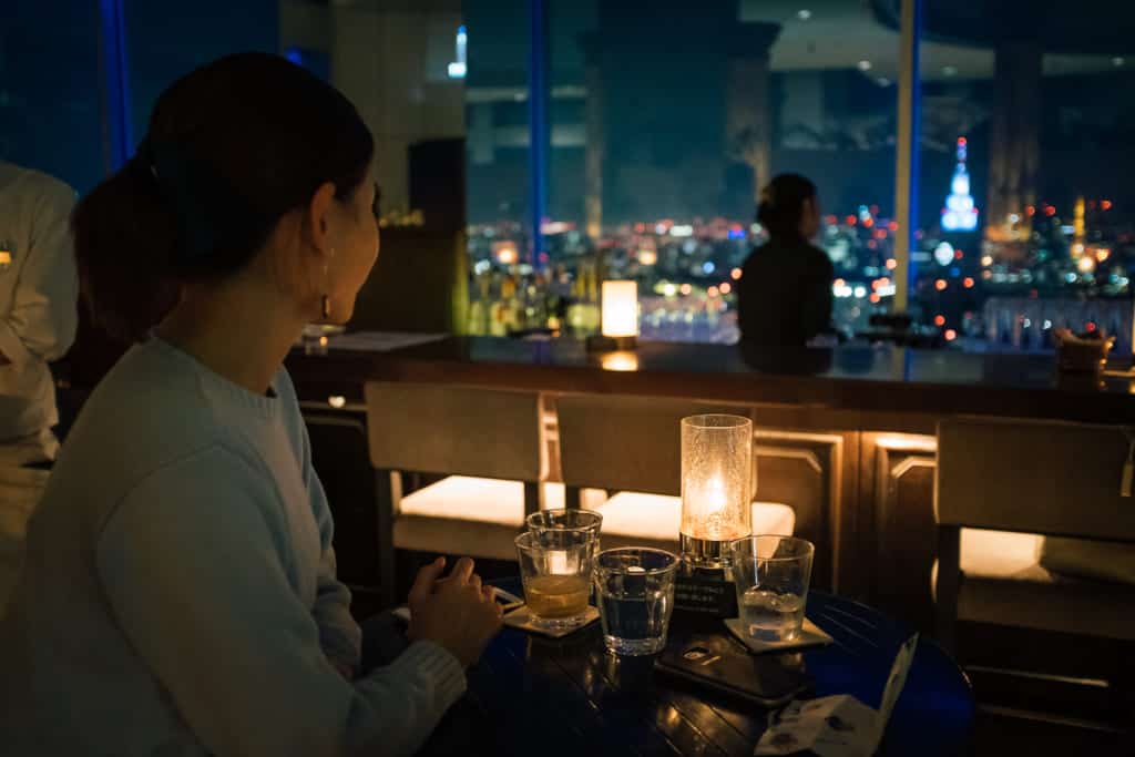 Restaurant im Tokyo Metropolitan Government Building.