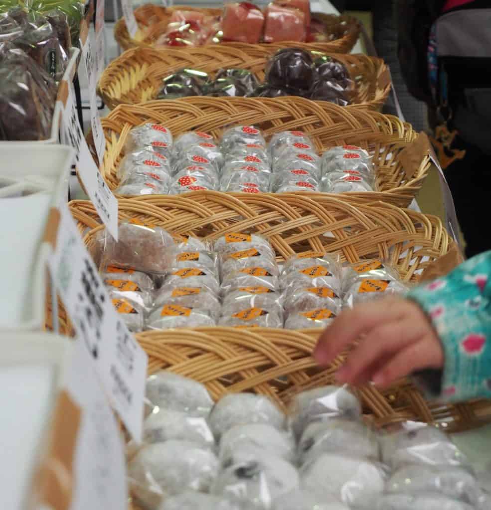 Eine Auswahl an Daifuku.