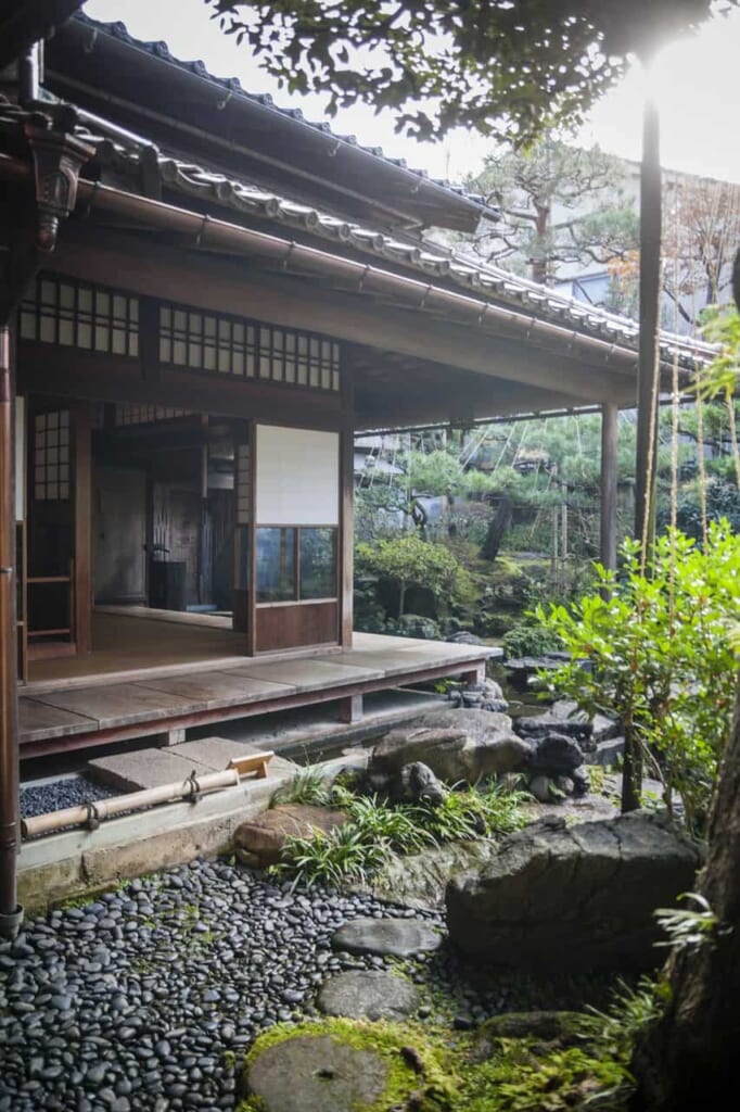 Der Nomura-ke Garten.