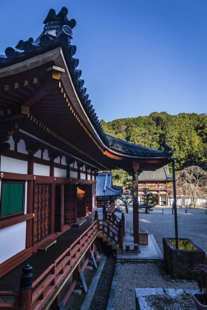 Der Kongoji-Tempel in der Präfektur Osaka.