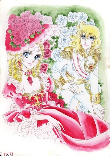 Der Manga "Die Rose von Versailles" von Ryoko Ikeda.