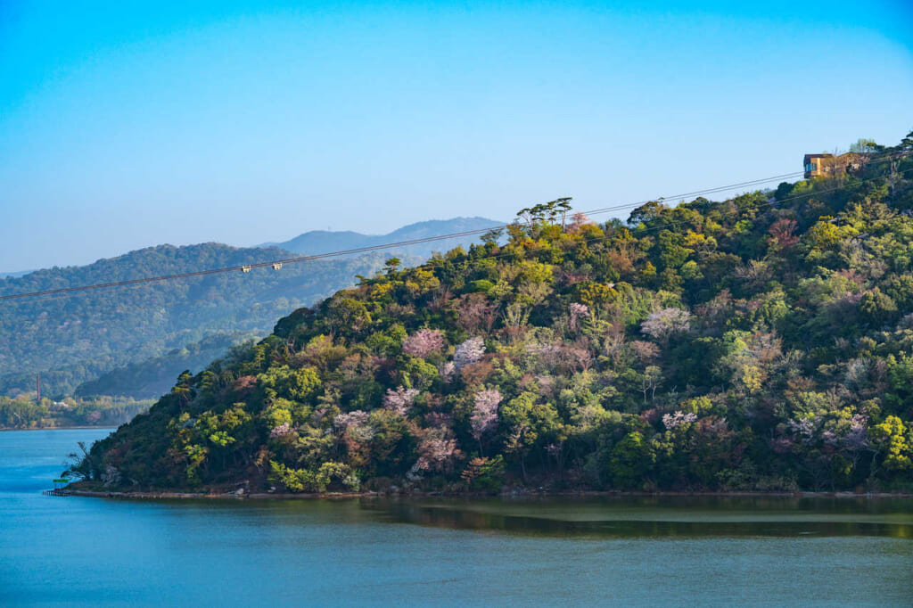 Der Hamana-See in Hamamatsu.