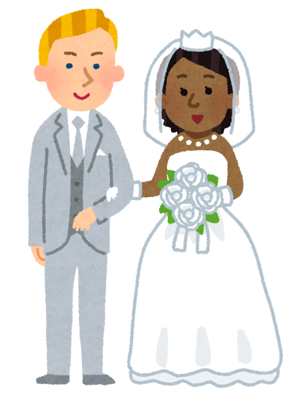 Internationales Paar.