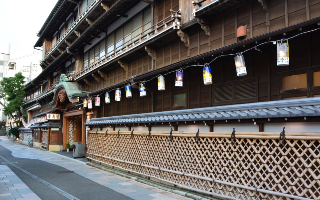 Früheres Ryokan in der Stadt Ito Onsen