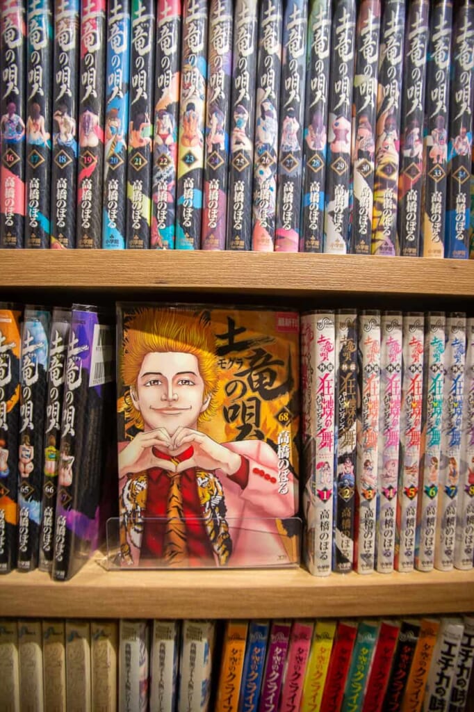 Manga auf Japanisch.
