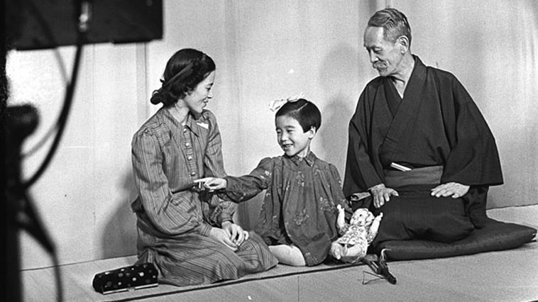 Das erste japanische Dorama "Yūgemae".